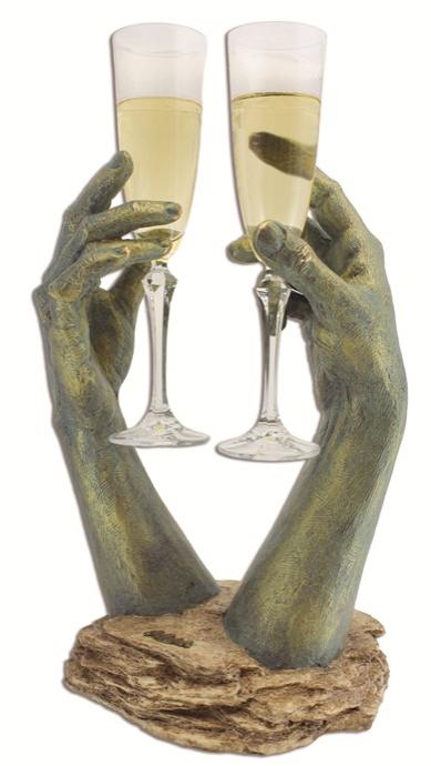 Escultura Brindando Juntos de Anglada