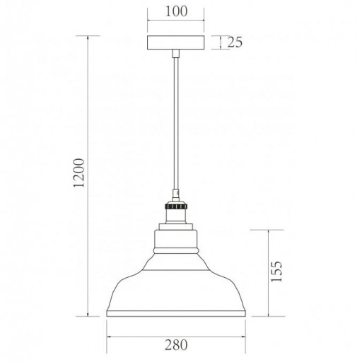 Colgante Umbría Latón [2]