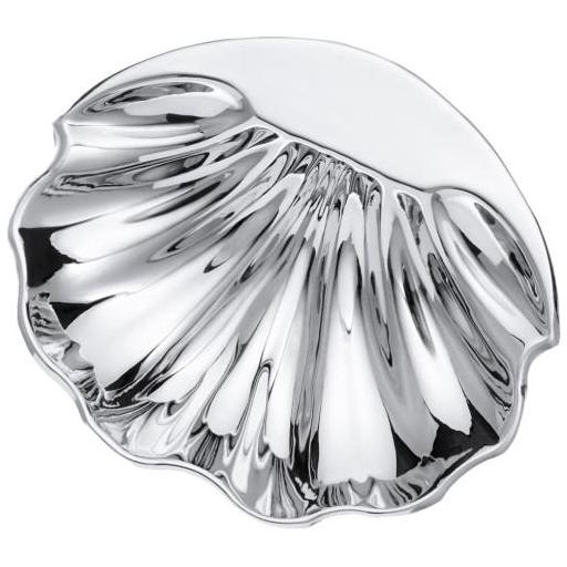 Concha Bautismo Plata Ley 925 de 9x9 cm estuchada [0]