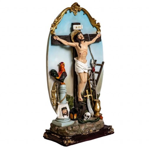 Crucifijo con Cristo Justo Juez de 40 cm sobremesa [1]