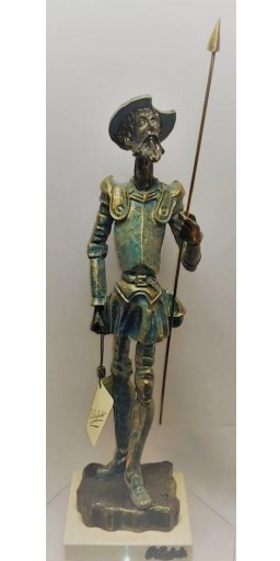 Don Quijote sobre base mármol de A. ANGLADA [2]