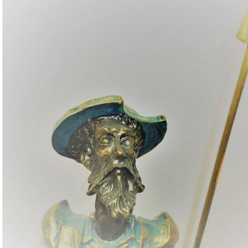 Don Quijote sobre base mármol de A. ANGLADA [3]