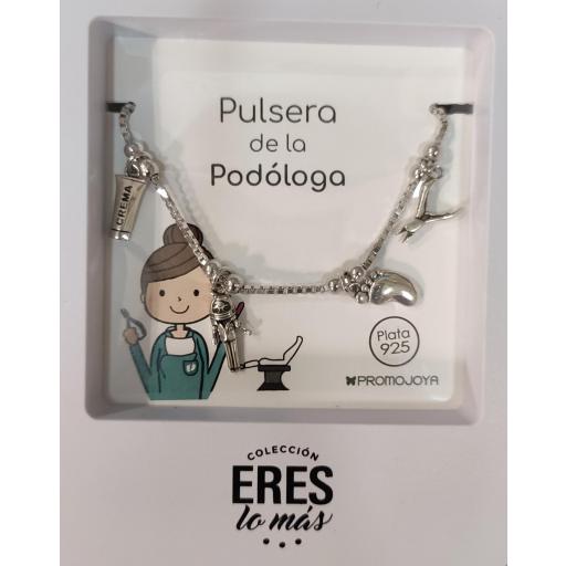 PULSERA  PODÓLOGA PLATA DE LEY 925 [1]