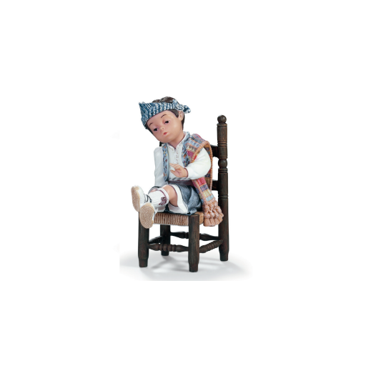 Figura Tomando un Respiro