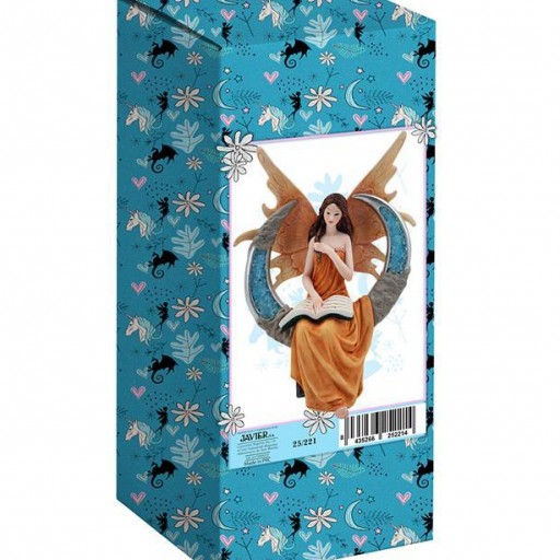 Hada Naranja en Luna azul de 26 cm [2]