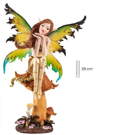 Hada sobre Seta de 28 cm [0]