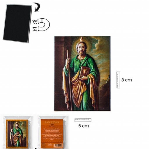 Imán San Judas Tadeo en relieve [3]