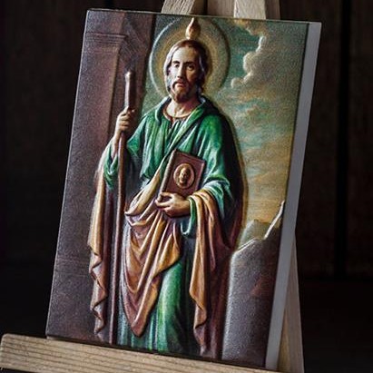 Imán San Judas Tadeo en relieve [1]