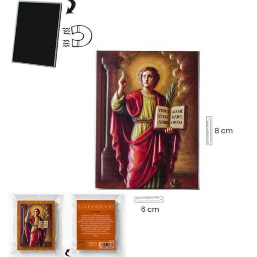 Imán San Pancracio en relieve [3]