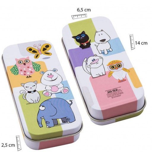 Llavero Elefante en lata decorada [2]