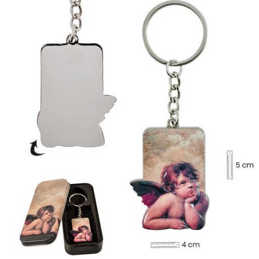 Llavero Ángel de Rafael en Lata decorada [0]