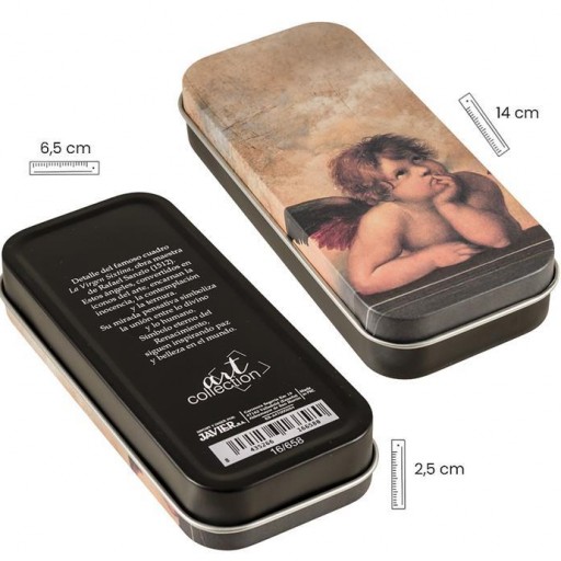 Llavero Ángel de Rafael en Lata decorada [2]