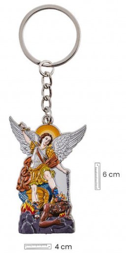 Llavero Arcángel San Miguel estuchado [0]