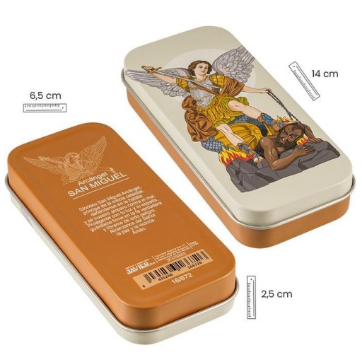 Llavero Arcángel San Miguel estuchado [3]