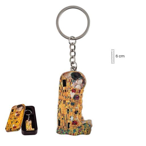 Llavero El Beso de Klimt en Lata decorada [0]