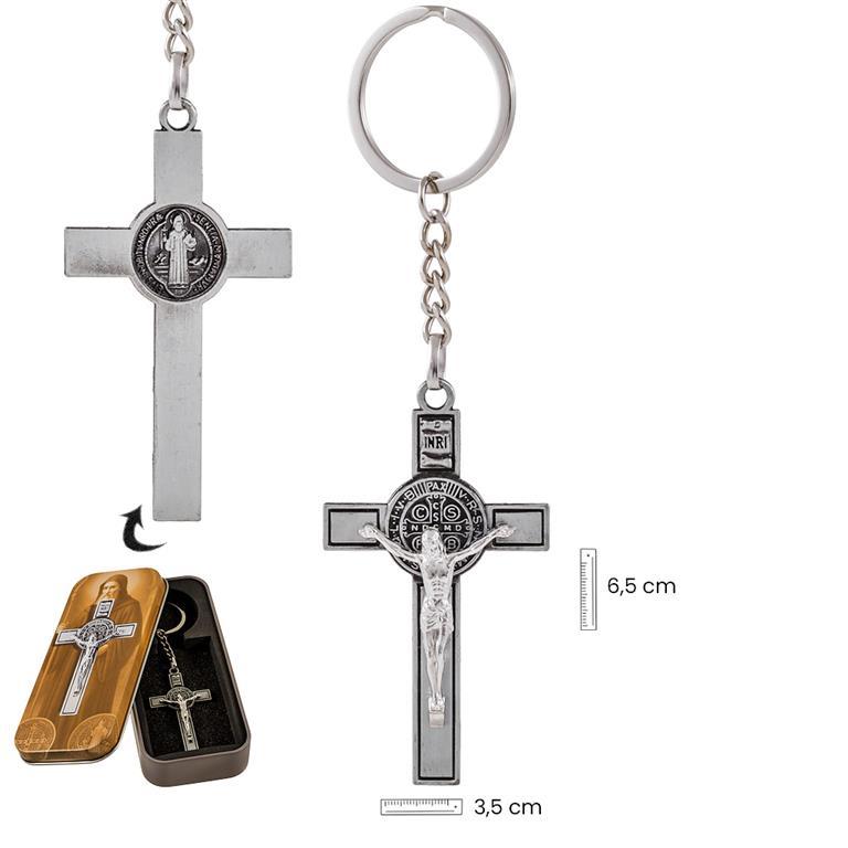 Llavero Cruz de San Benito