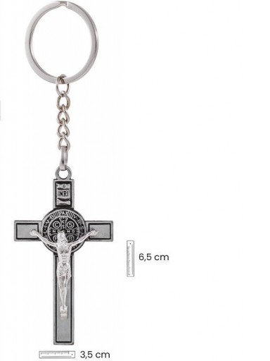 Llavero Cruz de San Benito