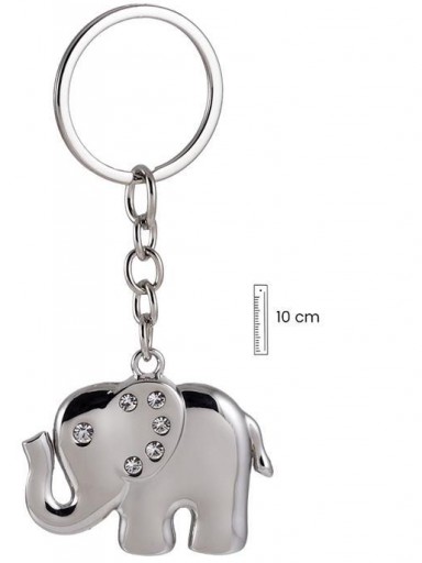 Llavero Elefante en lata decorada