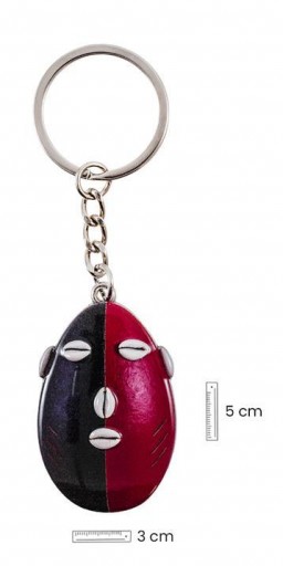 Llavero Cabeza Eleguá en Lata decorada [0]