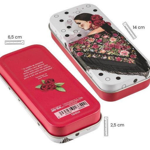 Llavero Flamenca en Lata decorada [2]