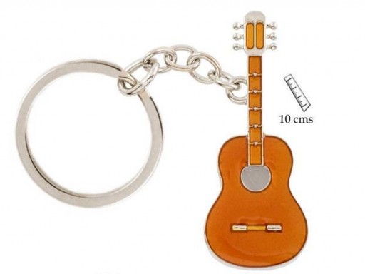 Llavero  Guitarra Española en estuche decorado