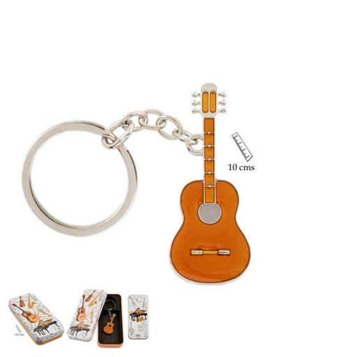 Llavero  Guitarra Española en estuche decorado [2]