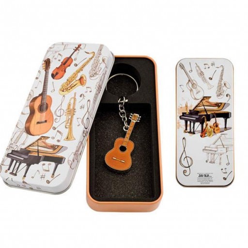 Llavero  Guitarra Española en estuche decorado [1]