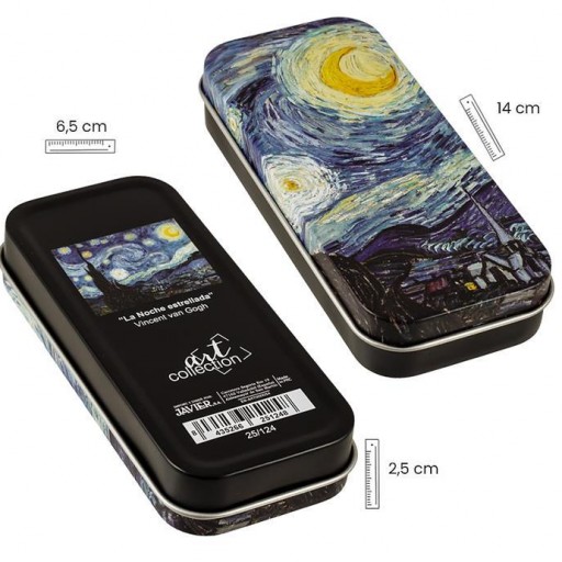 Llavero Noche Estrellada de Van Gogh en Lata decorada [2]
