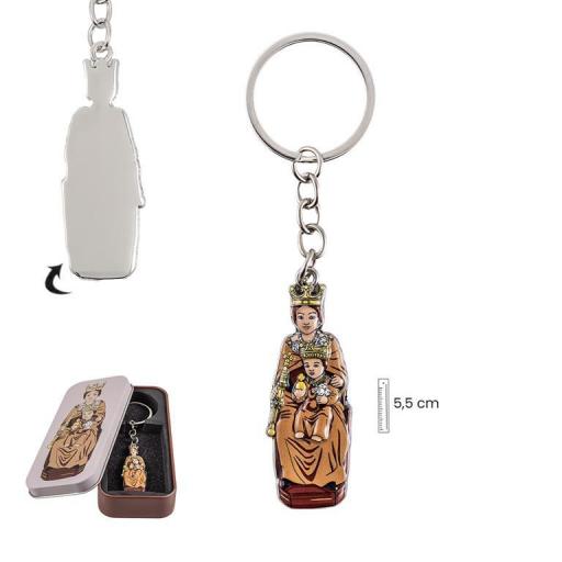 Llavero Virgen Mercé [1]