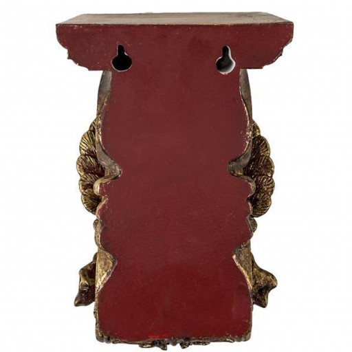 Ménsula ángel dorada 19 cm para colgar [3]