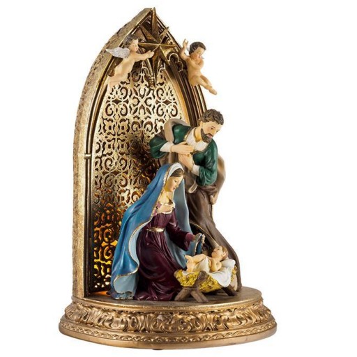 Belén Misterio 40 cm con luz [1]