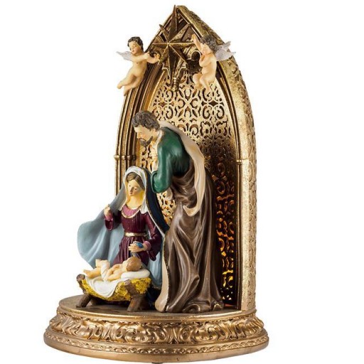 Belén Misterio 40 cm con luz [2]