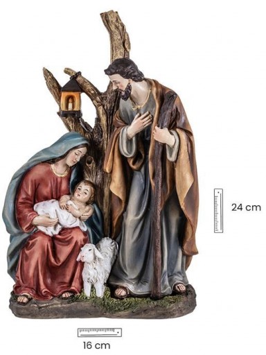 Belén Misterio 25 cm Rama y oveja [0]