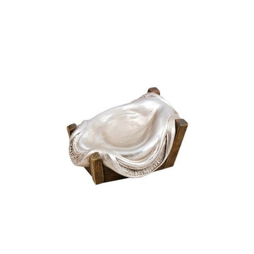 Belén Misterio con Reyes de 30 cm tonos Plata [3]