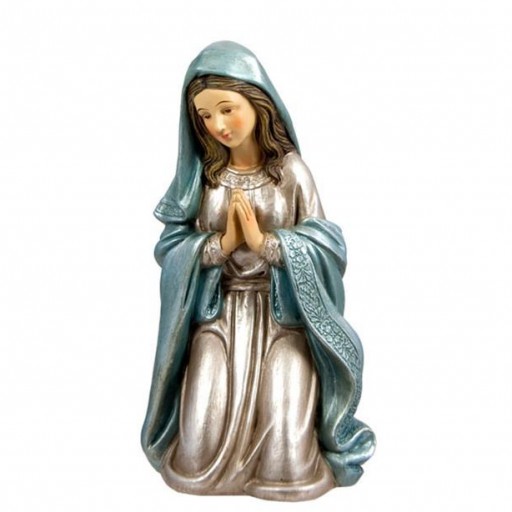 Belén Misterio con Reyes de 30 cm tonos Plata [1]