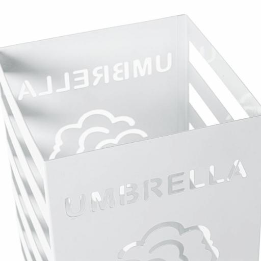 Paragüero Metal Cuadrado Blanco Umbrella [3]