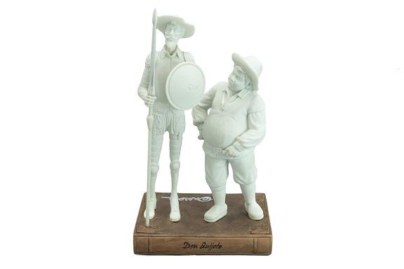 Pareja Quijote y Sancho Armadura