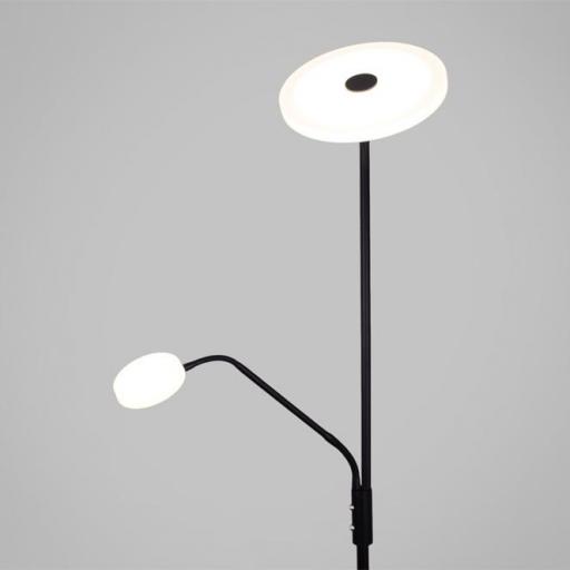 Lámpara Pie Led Bayani Negro [2]
