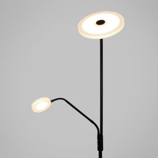 Lámpara Pie Led Bayani Negro [3]