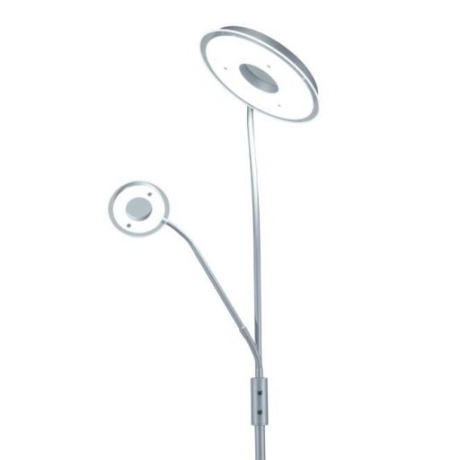 Lámpara Pie Led Genova Plata [2]