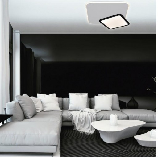 Plafón Led 70 w Arnau Blanco y Negro [1]