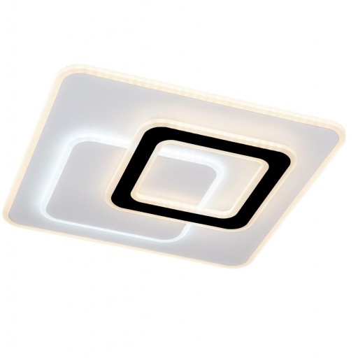 Plafón Led 40w Loria Blanco y Negro [0]