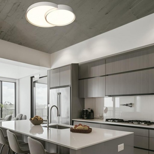 Plafón Led 76 w Niro Blanco  [1]