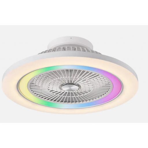 Ventilador Plafón Antártida Blanco DC RGB [0]