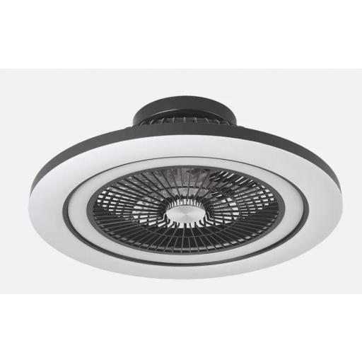 Ventilador Plafón Antártida Negro DC RGB [1]