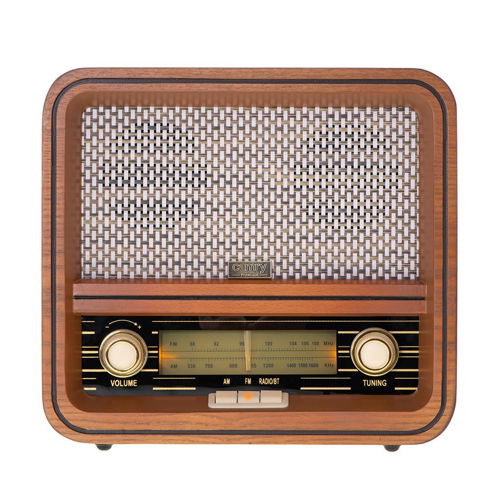 Radio Vintage de Madera con FM/BLUETOOTH/Alarma/USB y Estéreo de Fabrilamp  : 130,00 euros