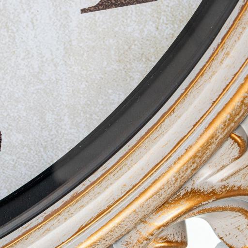Reloj Pared Melamina dorada calada de  68 cm [4]