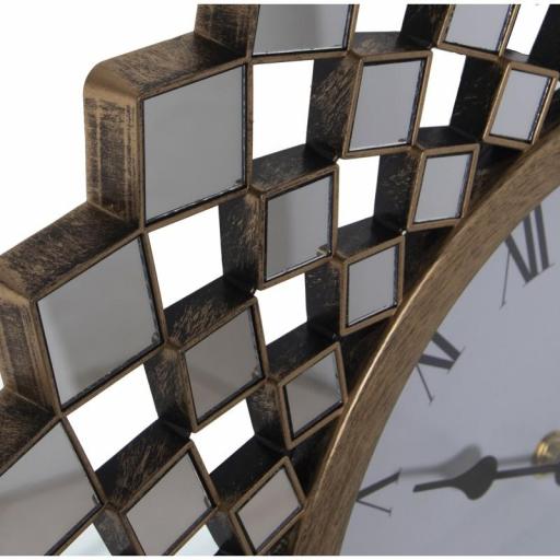 Reloj Pared Melamina dorado 45 cm [1]