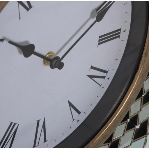 Reloj Pared Melamina dorado 45 cm [2]