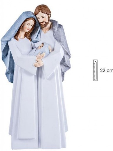 Belén Misterio 23 cm Sagrada Familia tonos pasteles [0]